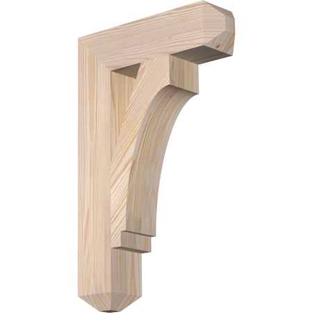 Ekena Millwork Imperial Craftsman Smooth Bracket, Douglas Fir, 3 1/2"W x 14"D x 22"H BKT04X14X22IMP04SDF
